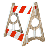 CAD Drawings Pexco, Davidson Traffic Control Products O-Frame Type I & II Barricades